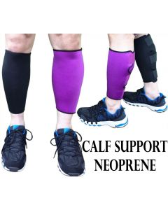 LTG Neoprene Adjustable Compression Calf Support Sleeve Shin Splints Muscle Pain