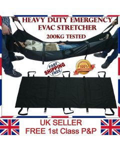 LTG PRO Portable Stretcher - Lightweight Emergency Medical Stretcher for First Aid, Rescue & Sports Injuries - Foldable Patient Transport for Hospitals & Outdoor Use